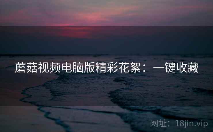 蘑菇视频电脑版精彩花絮：一键收藏